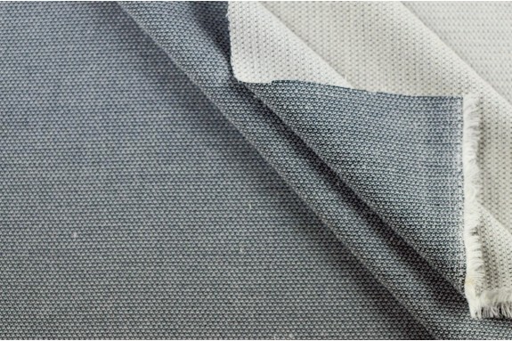 Jacquard stretch gris blanc