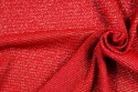 Tricot rouge lurex