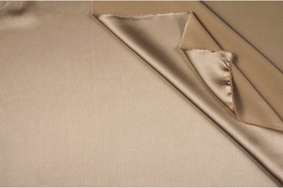 Satin stretch beige