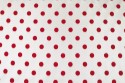 Satin pois rouges