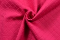 Maille losange fuchsia